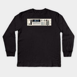 Akai S1000 Sampler  /\/\/  Lofi Sampling Kids Long Sleeve T-Shirt